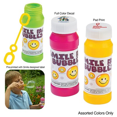 2 Oz. Smile Bubbles