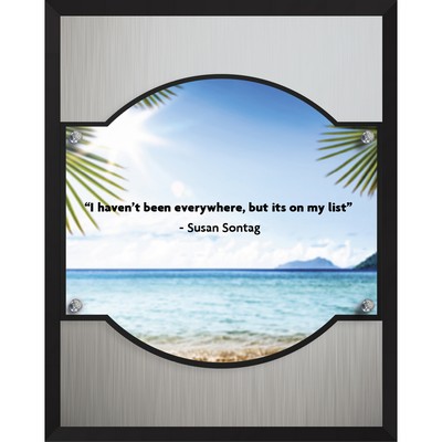 The Highlight Plaque (8"x 10"x 1") Full Color PhotoImage