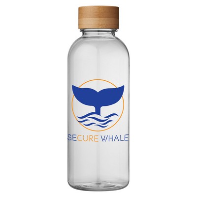 22oz Hydration Bottle With Bamboo Lid