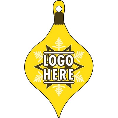 Full Color Acrylic Ornaments - Ornament 1 - Yellow