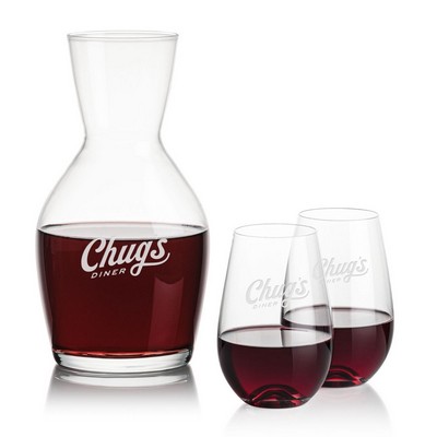 Westwood Carafe & Boston Stemless