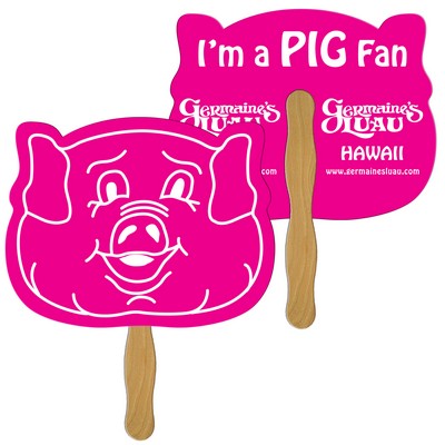 Animal Head Fast Hand Fan (2 Sides) 1 Day