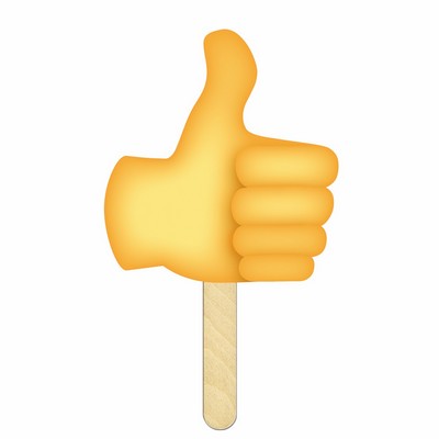 Thumbs Up Stock Shape Mini Fan