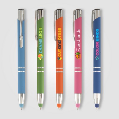Tres-Chic Softy+ Stylus - ColorJet - Full-Color Metal Pen