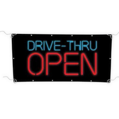 13 Oz. Single-Sided Scrim Banner (8'x3')