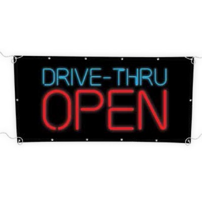 13 Oz. Single-Sided Scrim Banner (10'x4')