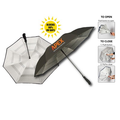 The Sun Storm Reverse Auto open Umbrella