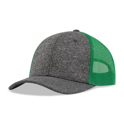 Constructed Jersey Knit Mesh Back Cap