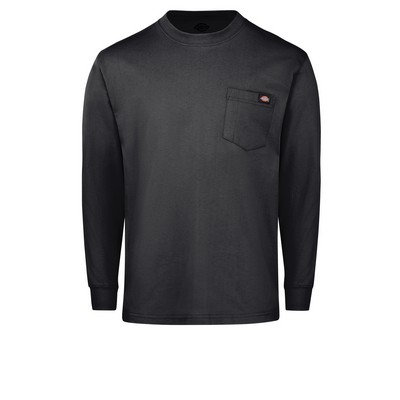 Dickies Shirts - Men's Long-Sleeve Traditional Heavyweight Crew Neck