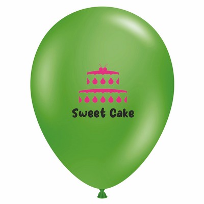 11" Standard Colors Round Latex Balloon (2 Color Imprint)