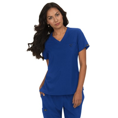 koi - Basics - Women's One-Pocket Tuck-In Kade Top