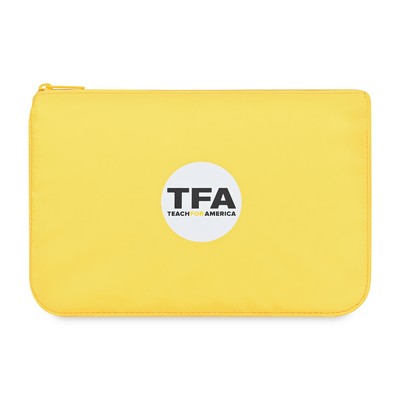 Arlo rPET Zippered Pouch - Yellow