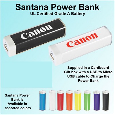 Santana Power Bank - 2200 mAh No Extra Tariff