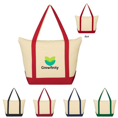 Folksy Cotton Tote Bag