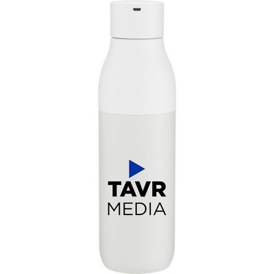 25 oz Larq Purevis Bottle (Granite White)
