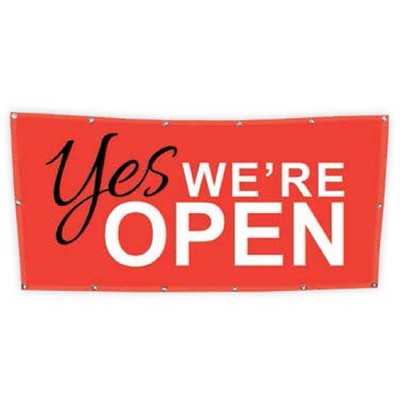 6.5 Oz. Single-Sided Outdoor Canvas Banner (10'x3')