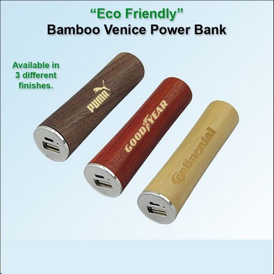Bamboo Venice Power Bank 2800 mAh No Extra Tariff