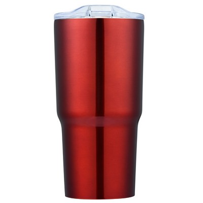 Stainless Steel Large Car Cup Holder Beverage Tumbler with Slide Lid - Blank