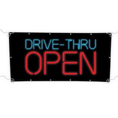 13 Oz. Single-Sided Scrim Banner (4'x2')