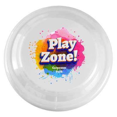 White 9" Flyer With Full Color Imprint