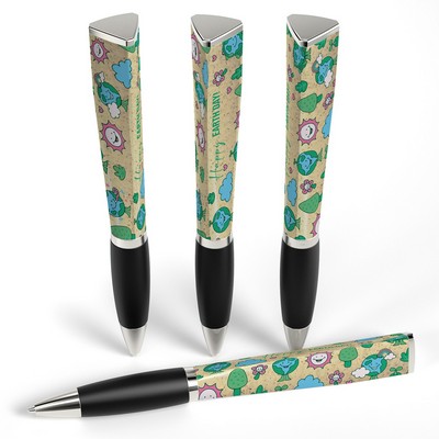 Adpen Triangle Wheat Straw Pen