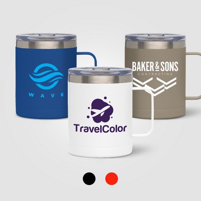 Glamping - 14 oz. Double-Wall Stainless Mug - Silkscreen