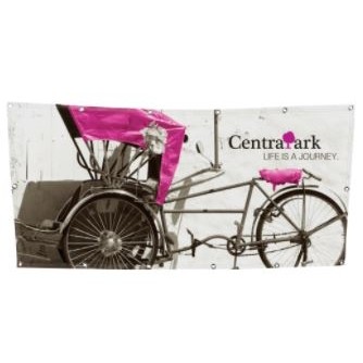 13 Oz. Single-Sided Scrim Banner (10'x3')