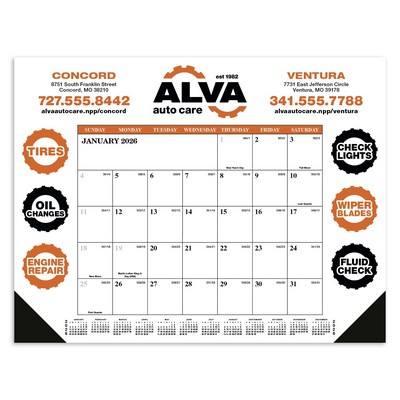 Desk Pad Calendar