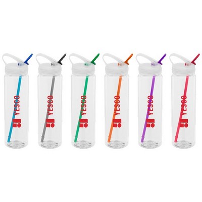 Water Bottle with Flip Up Spout - 32 Oz.