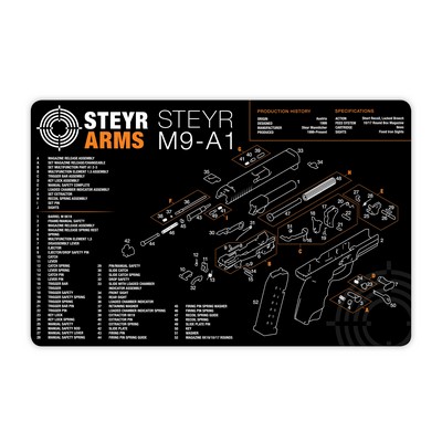 Hard Surface Heavy-Duty Counter Mat (11"x17"x1/8")
