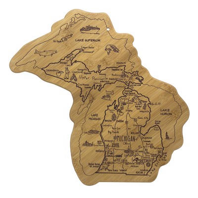 Destination Michigan Cutting & Serving Board