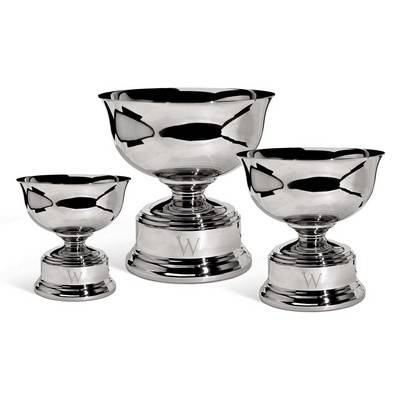 Pedestal Bowl - 11.75" Nickel Oxford
