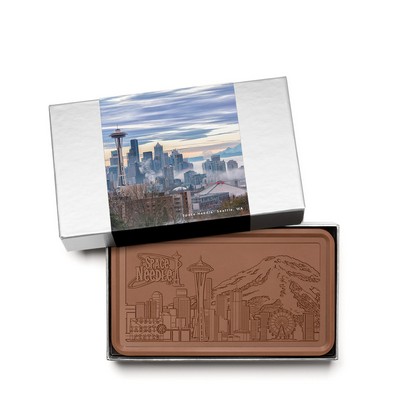 1 Lb. Chocolate Gift Bar - LUXE Packaging