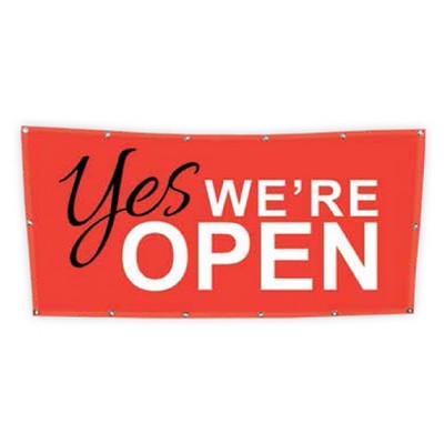 6.5 Oz. Single-Sided Outdoor Canvas Banner (8'x4')