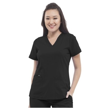 Healing Hands - Purple Label - Women's 3-Pocket Jasmin Ribbon Trim Top