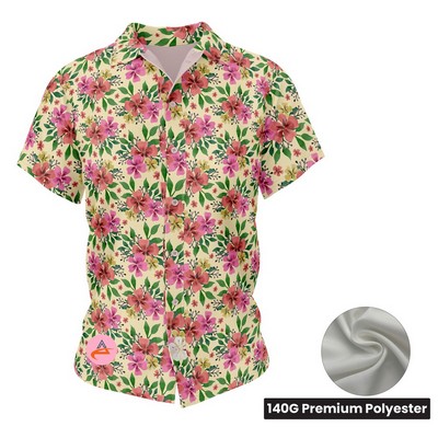 Women's Sublimation Hawaiian Shirt - Premium Polyester