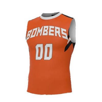 Youth Chromagear Compression Crew Sleeveless