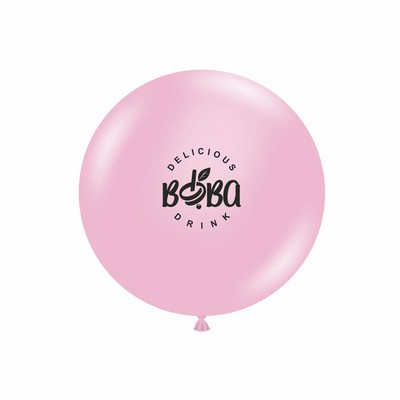 17" Standard Color Round Latex Balloon