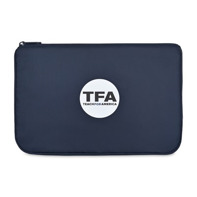 Arlo rPET Zippered Pouch - Navy