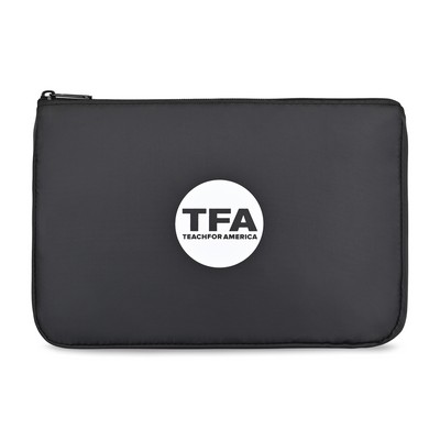 Arlo rPET Zippered Pouch - Black