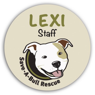 Full Color Name Badge w/Personalization (2.5") Circle