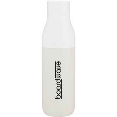 25 oz Larq Twist Top Bottle (Granite White)