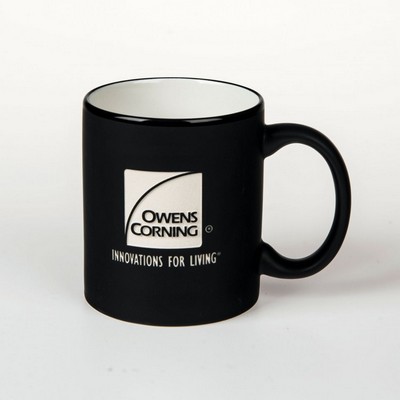 11 Oz. Mondrian Ceramic Mug w/White Interior