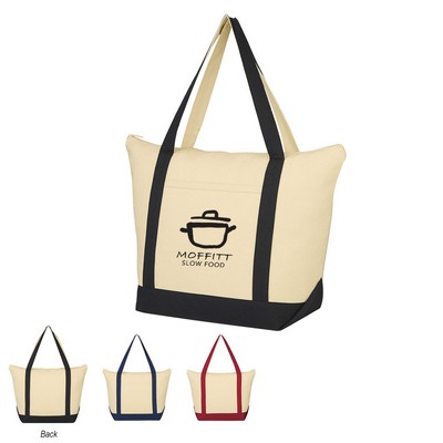 Folksy Cotton Tote Bag