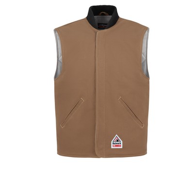 Bulwark Canvas Collection - Unisex Brown Duck Vest Jacket Liner