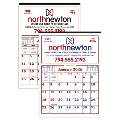 Commercial 12-Sheet Calendar