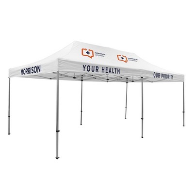 20' Premium Tent Kit (Imprinted, 5 Locations)