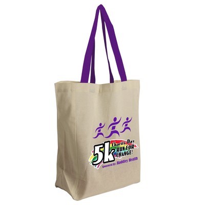 Brunch Tote - Cotton Grocery Tote Bag - Digital