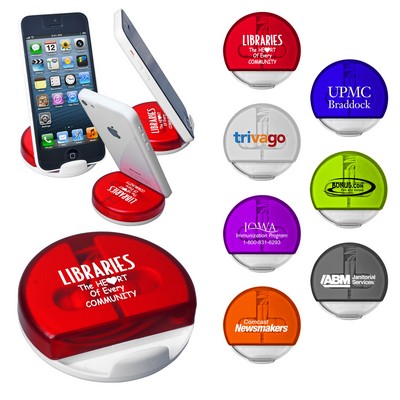 Ear Buds with Stand-Up Holder