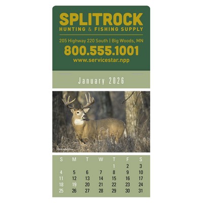 Triumph® Calendars Press-N-Stick Sportsmen Calendar